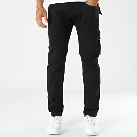 Alpha Industries - Pantalon Cargo Jean 148206 Noir