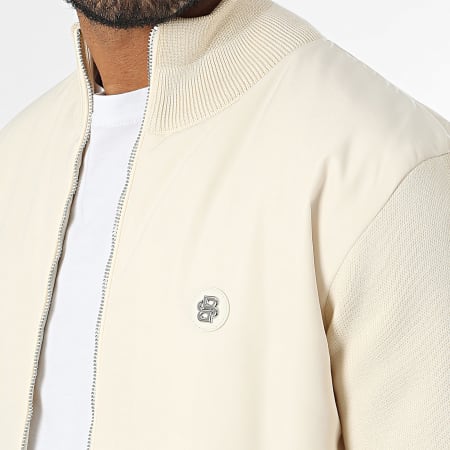 BOSS - Chaqueta con cremallera Darmando 50519620 Beige