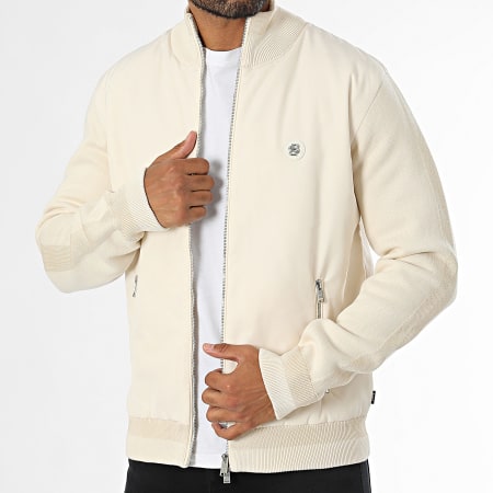 BOSS - Chaqueta con cremallera Darmando 50519620 Beige