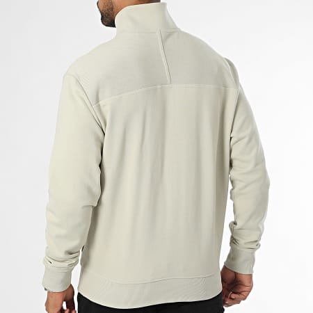 BOSS - Sudadera con cremallera Courduroy 50528476 Beige