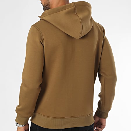 K-Way - Sweat Zippé Capuche Rainer Spacer K2141DW Marron