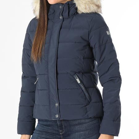 Kaporal - Edredón de piel con capucha Mibby Navy de mujer