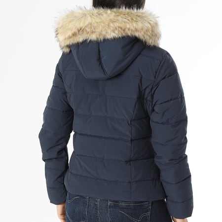 Kaporal - Edredón de piel con capucha Mibby Navy de mujer