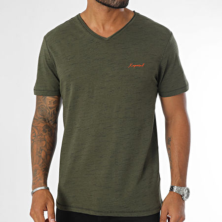 Kaporal - Camiseta cuello pico Neter Verde caqui