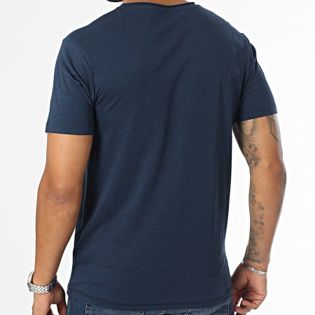 Kaporal - T-shirt con scollo a V - blu navy