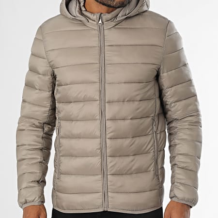 Kymaxx - Beige jack met capuchon