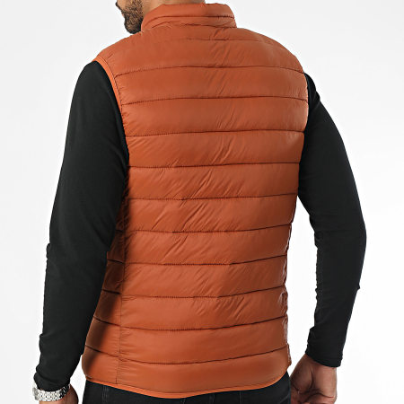 Kymaxx - Cappotto senza maniche arancione