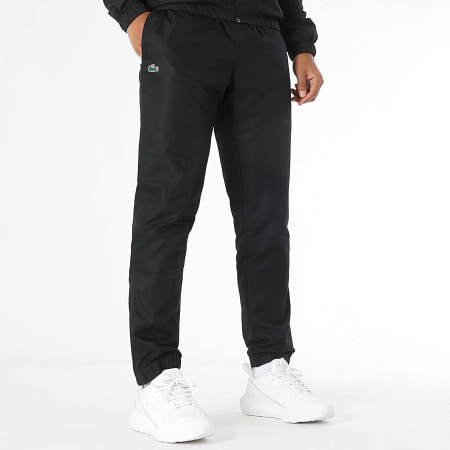 Lacoste - Ensemble De Survetement Regular Fit Logo Crocodile Noir