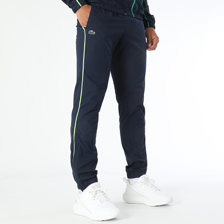 Lacoste - Ensemble De Survetement Regular Fit Logo Crocodile Bleu Marine