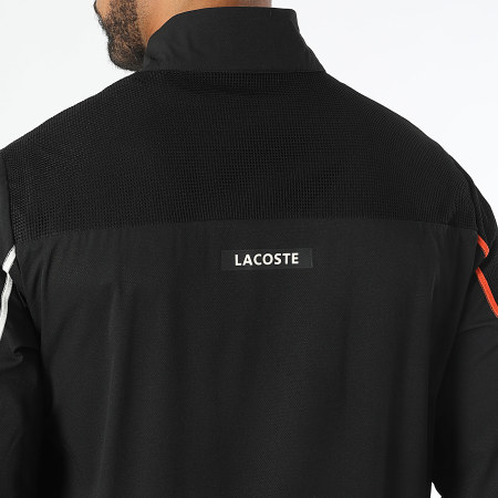 Lacoste - Ensemble De Survetement Regular Fit Logo Crocodile Noir