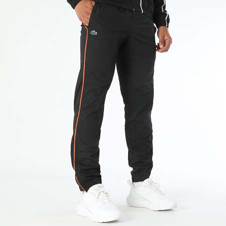 Lacoste - Ensemble De Survetement Regular Fit Logo Crocodile Noir