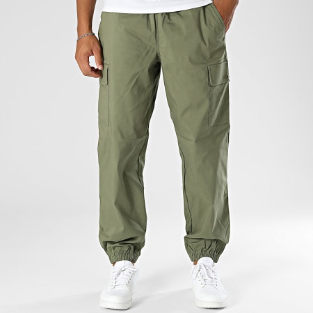 New Balance - Pantaloni Cargo in Twill MP41579 Verde Khaki