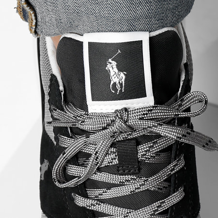 Polo Ralph Lauren - Train 89 Gun Metal Black Sneakers