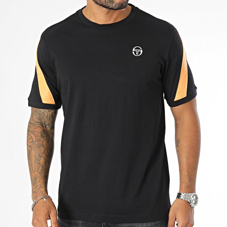 Sergio Tacchini - T-shirt Diagonalley 40773 Zwart