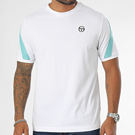 Sergio Tacchini - T-shirt Diagonaal 40773 Wit