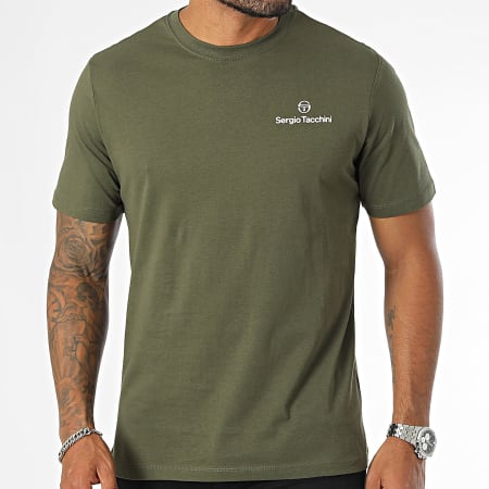 Sergio Tacchini - Camiseta Bold 40851 Verde caqui