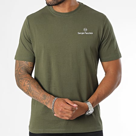 Sergio Tacchini - Camiseta Bold 40851 Verde caqui