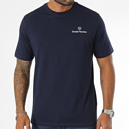 Sergio Tacchini - T-shirt Bold 40851 marineblauw