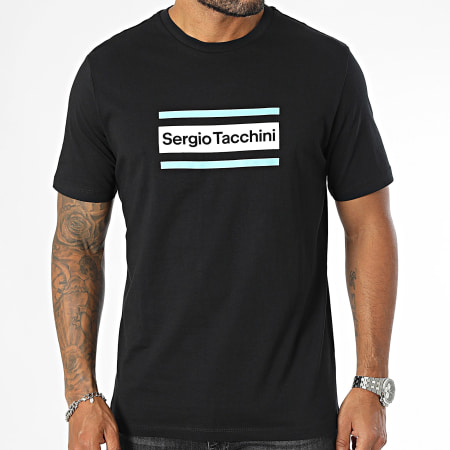 Sergio Tacchini - T-shirt Lared 41028 Zwart