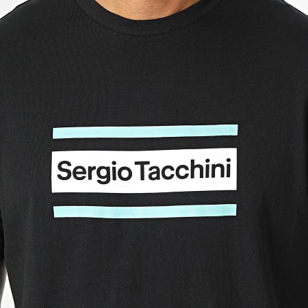 Sergio Tacchini - T-shirt Lared 41028 Zwart