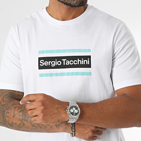 Sergio Tacchini - Tee Shirt Lared 41028 Blanc