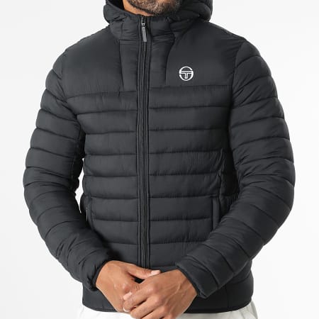 Chaqueta de pluma con capucha Vessen 41093 Negro