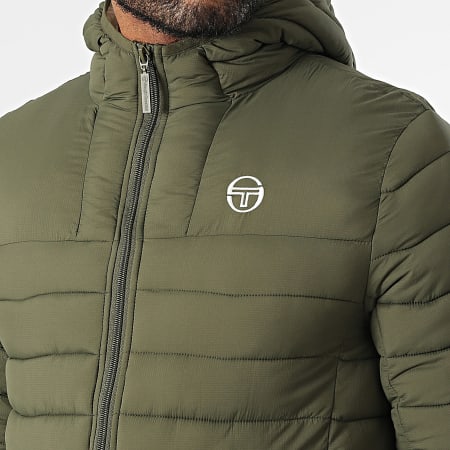 Sergio Tacchini - Doudoune Capuche Vessen 41093 Vert Kaki
