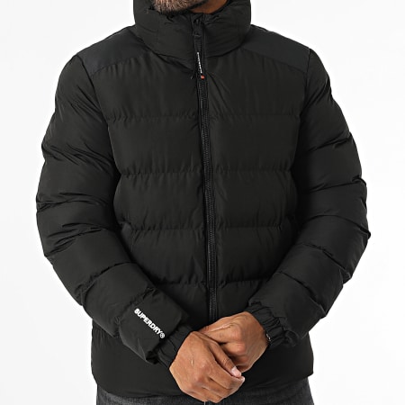 Superdry - Sport Puffer Jacket M5011912A Zwart