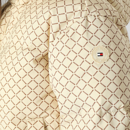 Tommy Hilfiger - Doudoune Capuche Femme New York 3524 Beige