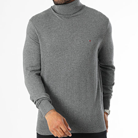 Tommy Hilfiger - Maglione a girocollo in Pima Cotton Cashmere 8048 grigio screziato