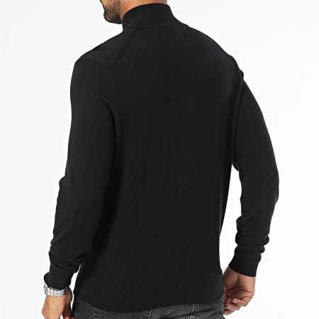 Tommy Hilfiger - Sweat Zippé Pima Organic Cotton Cashere 8050 Noir