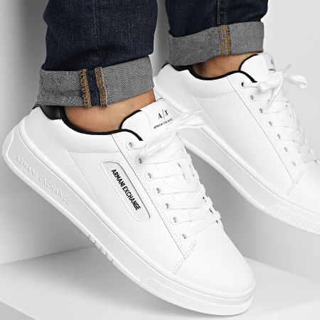 Armani Exchange - Cestini XUX203-XV805 Bianco ottico Nero