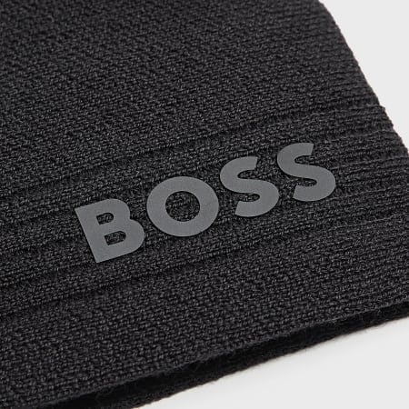 BOSS - Afleece muts 50517704 Zwart