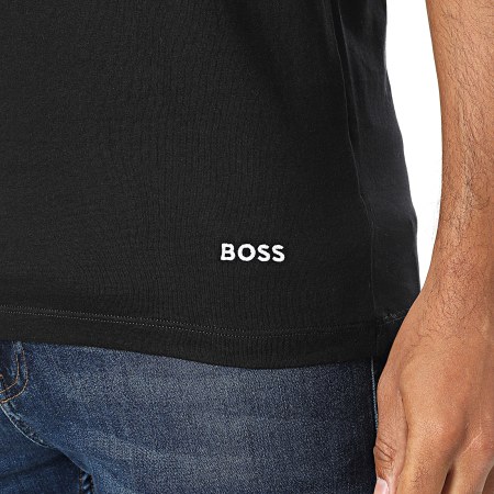 BOSS - Lote de 3 camisetas sin mangas 50517863 Beige Negro Verde oscuro