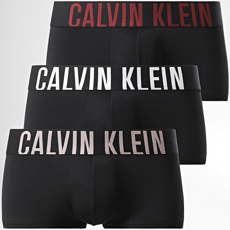 Calvin Klein - Lot De 3 Boxers Trunk NB3611A Noir