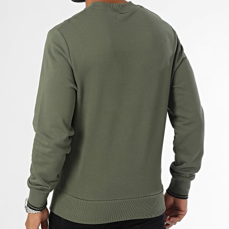 Fred Perry - M7535 Sweatshirt met ronde hals Khaki Groen