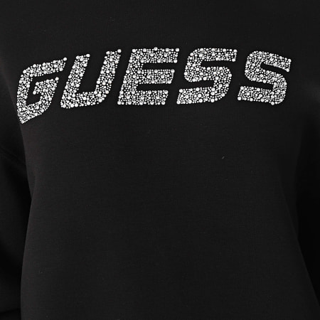 Guess - Sweat Crewneck Femme V4BQ15-K7UW2 Noir