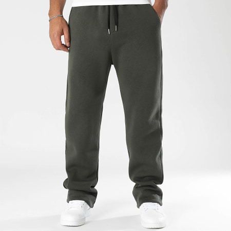 LBO - 1469 Pantalones de chándal de pernera ancha verde caqui