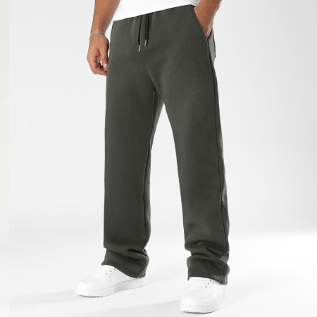 LBO - 1469 Pantalones de chándal de pernera ancha verde caqui