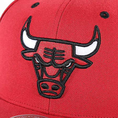 Mitchell and Ness - Cappello snapback Chicago Bulls Rising Tide HS8496 Rosso