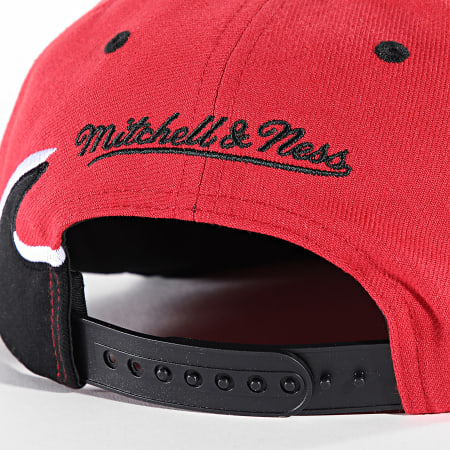 Mitchell and Ness - Chicago Bulls Rising Tide Snapback Cap HS8496 Rood