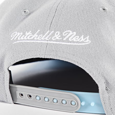 Mitchell and Ness - Día 11 Chicago Bulls NBA Snapback Cap HS8033 Gris Plata