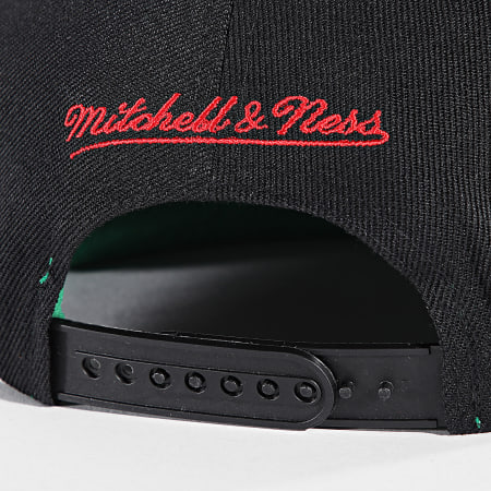 Mitchell and Ness - Chicago Bulls Triple Play Snapback Cap HS8576 Negro