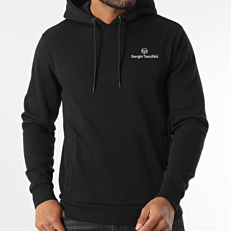 Sergio Tacchini - Felpa con cappuccio Lobby 024 41097 Nero