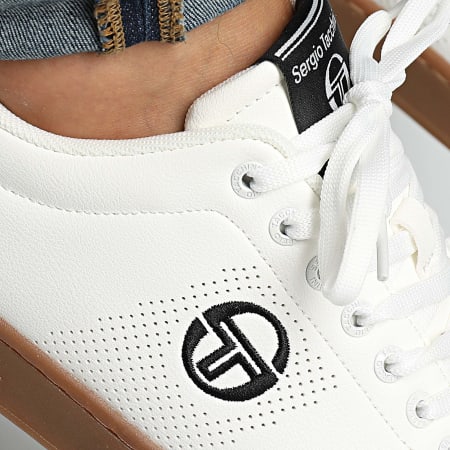 Sergio Tacchini - Gran Torino Refresh Sneakers STM427225 Wit Zwart Nicotine