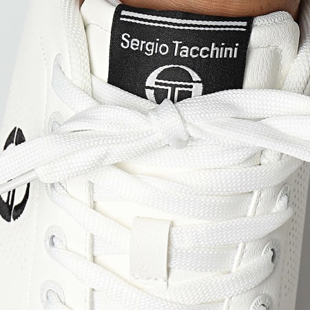 Sergio Tacchini - Gran Torino Refresh Sneakers STM427225 Blanco Negro Nicotina