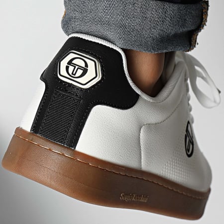 Sergio Tacchini - Gran Torino Refresh Sneakers STM427225 Wit Zwart Nicotine