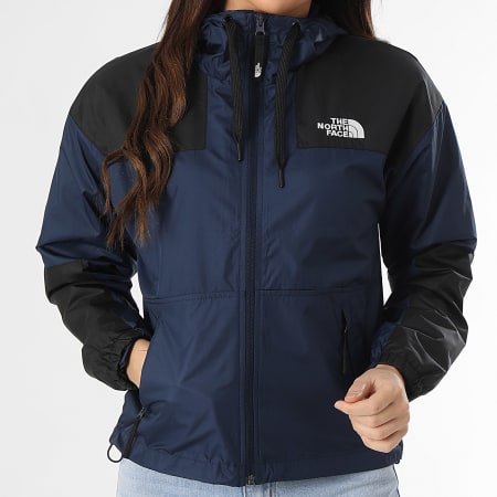 The North Face - Sheru Cazadora con Capucha Mujer Negro Azul Marino