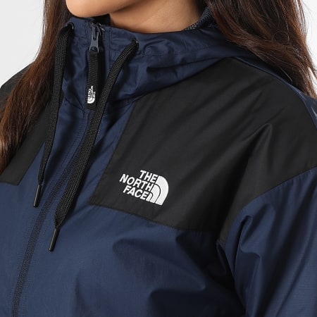 The North Face - Sheru Cazadora con Capucha Mujer Negro Azul Marino