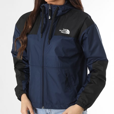 The North Face - Sheru Cazadora con Capucha Mujer Negro Azul Marino